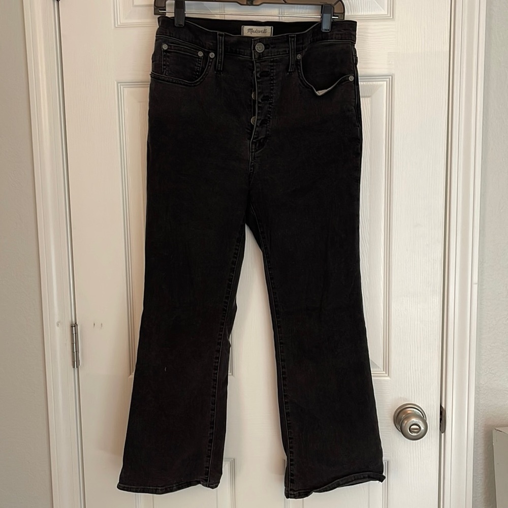 Madewell boot cut jeans, size 30